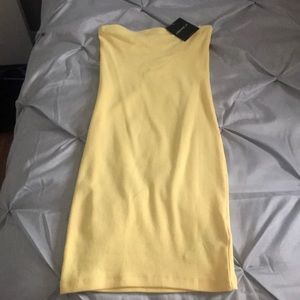 New! Mini strapless forever21 bodycon dress